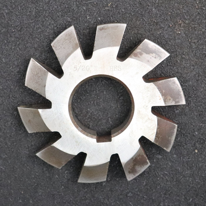 Bild des Artikels Zahnformfräser-gear-profile-cutter-m=-5mm-Nr.-2-für-Zähnezahlbereich-Z=-14-16