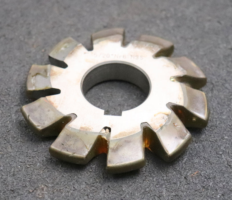 Bild des Artikels Zahnformfräser-gear-profile-cutter-m=-5mm-Nr.-6-für-Zähnezahlbereich-Z=-35-54