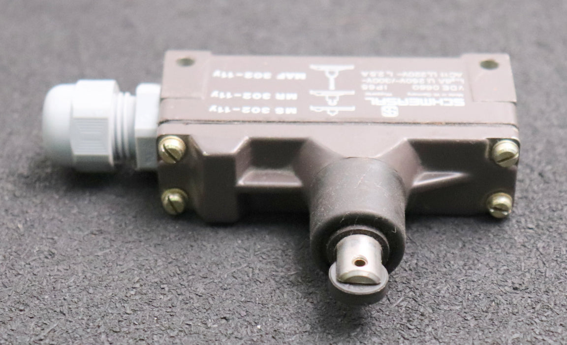 Bild des Artikels SCHMERSAL-Positionsschalter-Typ-MR-302-11Y-300VDC-250/220VAC-6/2,5A-IP65