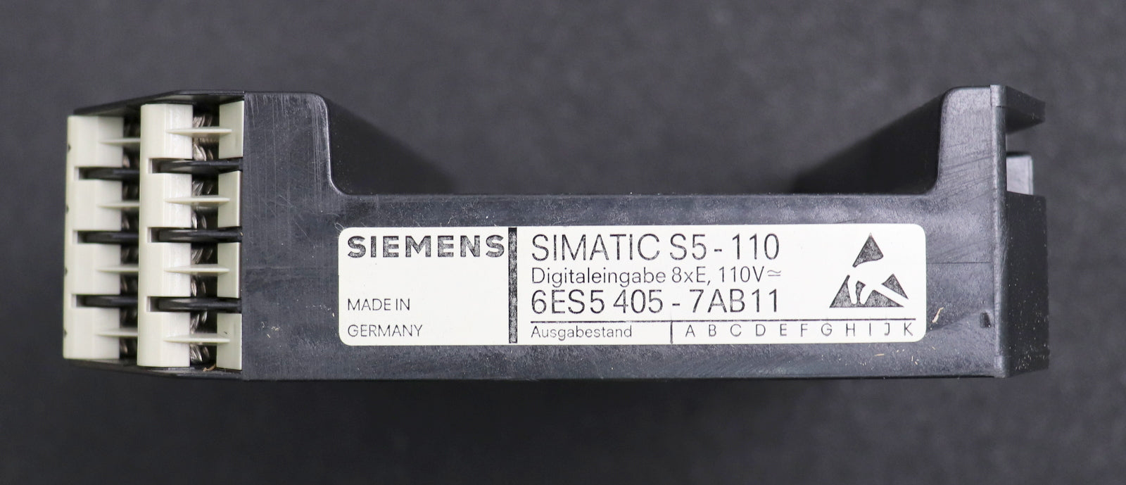 Bild des Artikels SIEMENS-SIMATIC-S5-110-Digitaleingabe-6ES5405-7AB11-8xE-110VAC/DC