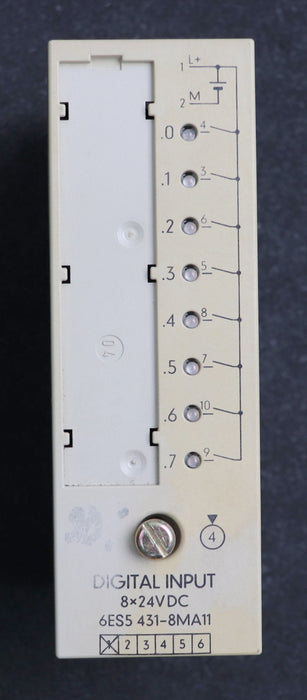 Bild des Artikels SIEMENS-SIMATIC-S5-Digitalausgabe-6ES5441-8MA11-8x24VDC-0,5A-E-Stand:-1