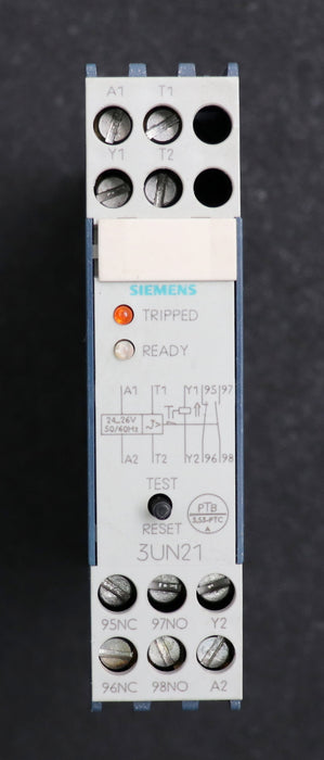 Bild des Artikels SIEMENS-Motorschutzrelais-3UN2131-0AC7-24-26V-50/60Hz-Typ-A-max.-6A-gebraucht