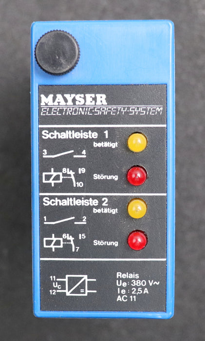 Bild des Artikels MAYSER-Schaltverstärker-Typ-SG-RS-202/2A-E-Ser.-Nr.-B-Netz:-24VAC/DC-0-60Hz-3VA