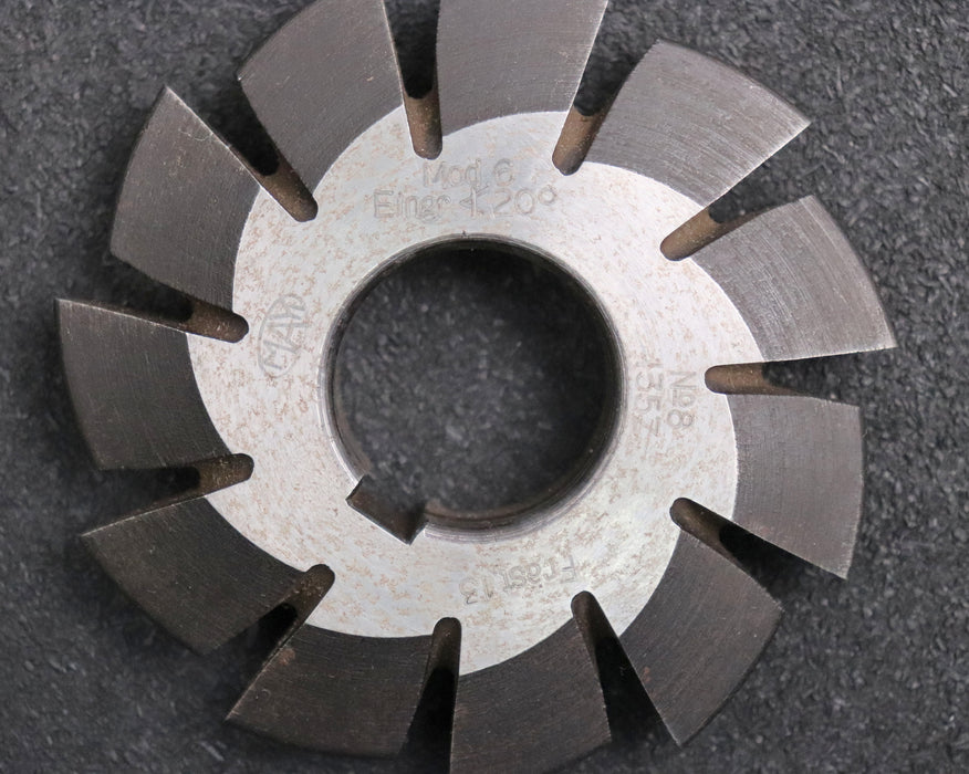 Bild des Artikels Zahnformfräser-gear-profile-cutter-m=-6-No.-8-für-Zähnezahlbereich-Z=-135-00