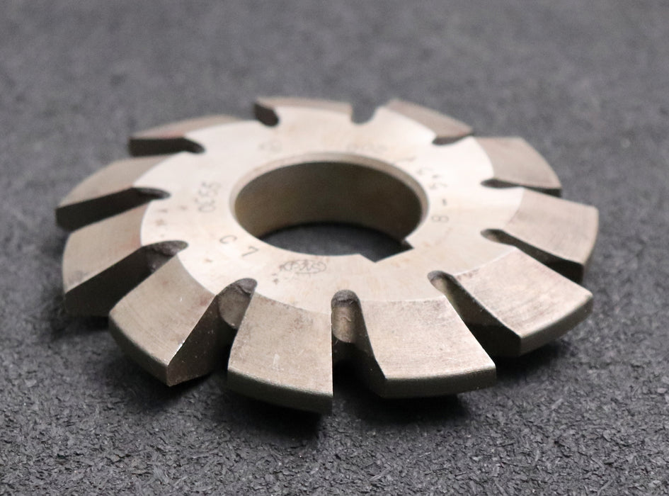 Bild des Artikels PWS-Zahnformfräser-gear-profile-cutter-m=-5,5-No.-8-Zähnezahlbereich-Z=-135-00