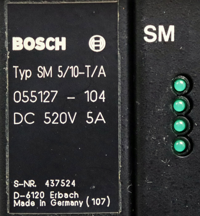 Bild des Artikels BOSCH-Servo-Modul-SM-5/10-TA-520VDC-5A-055127-104-gebraucht---geprüft-2024