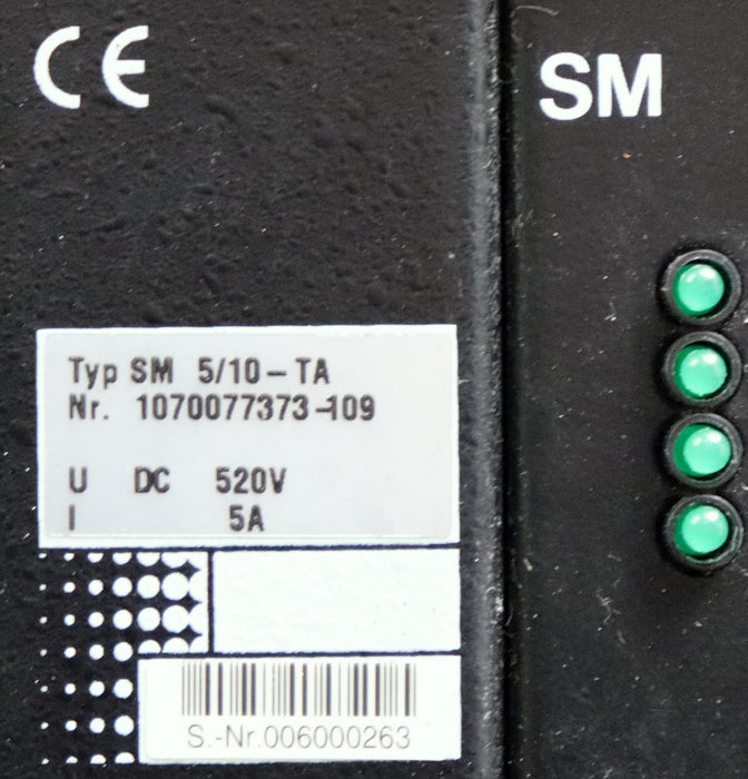 Bild des Artikels BOSCH-Servo-Modul-SM-5/10-TA-520VDC-10A-1070077373-109-gebraucht---geprüft-2024