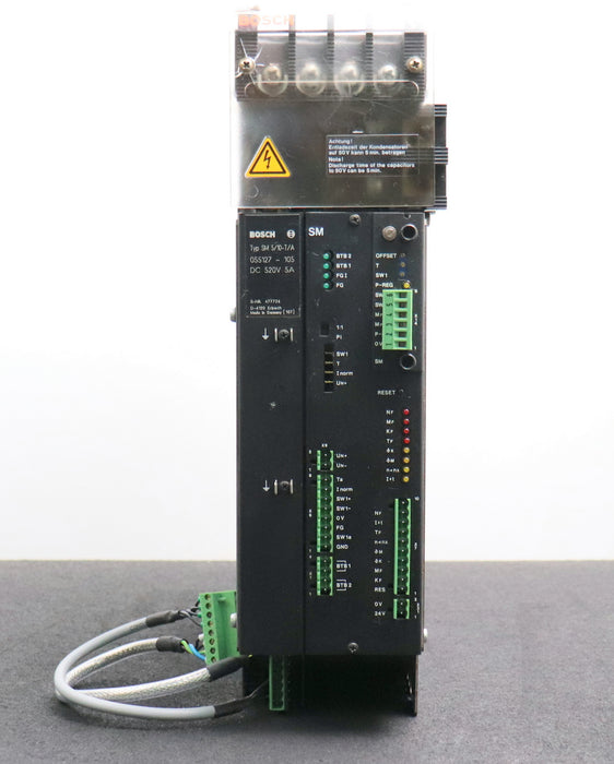 Bild des Artikels BOSCH-Servo-Modul-SM-5/10-TA-520VDC-5A-055127-105-gebraucht---geprüft-2024