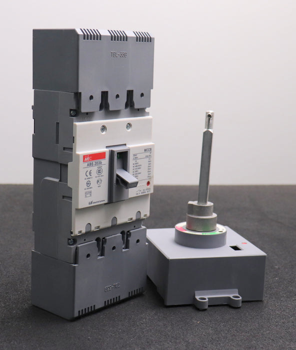 Bild des Artikels META-MEC-Lasttrennschalter-MCCB-ABS-203b-150A-Ui-690V-Uimp-6kV-gebraucht