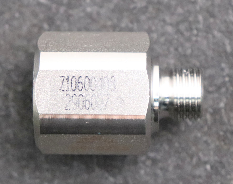 Bild des Artikels SCHWER-3x-Aufschraubstutzen-Konus-60°-AG1/4"-IG-1/2"-Edelstahl-1.4404