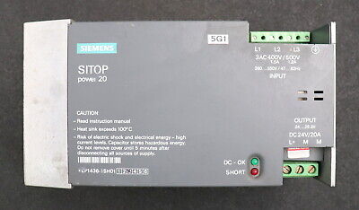 SIEMENS SITOP Power 20 Stromversorgung 6EP1436-1SH01